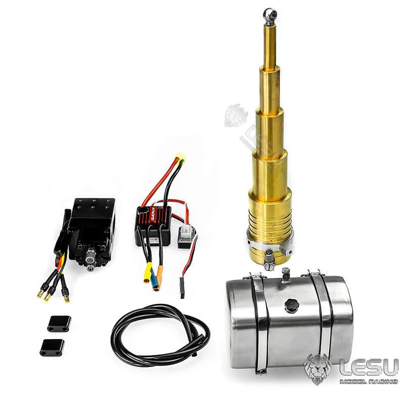 Hydraulic Floor Jack - Sistem hidrolik 1/14 LESU truk silinder