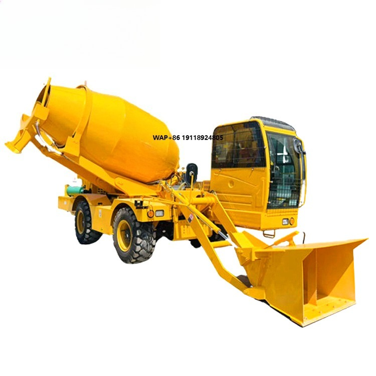 Concrete Mixer Machine - Harga Mesin Pengaduk Beton Self Loading
