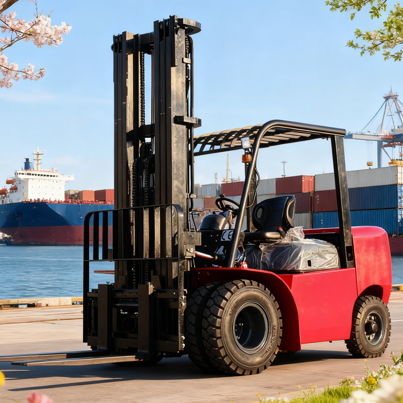 Heavy Equipment Forklift - Forklift Diesel 8 Ton Heavy Duty
