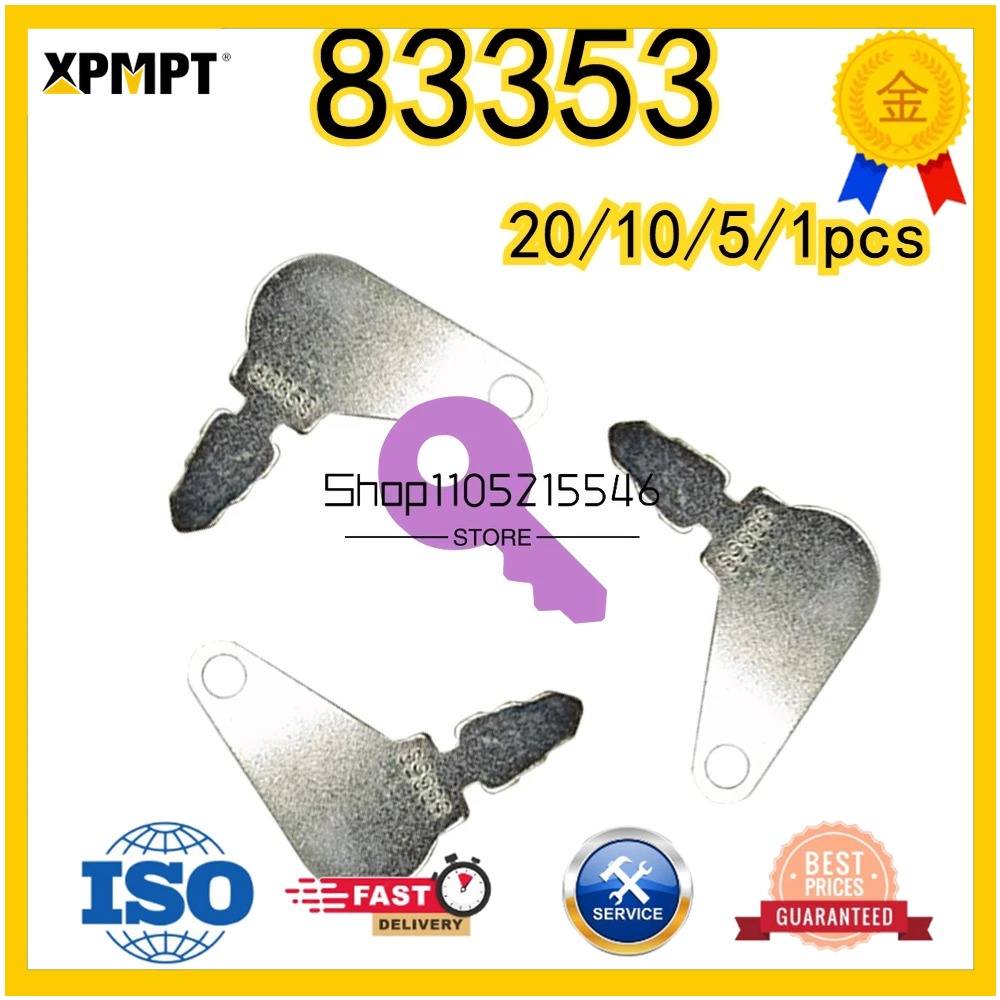 Heavy Equipment Key Set - 20/10/5/1pcs Kunci Baru 83353 untuk Set