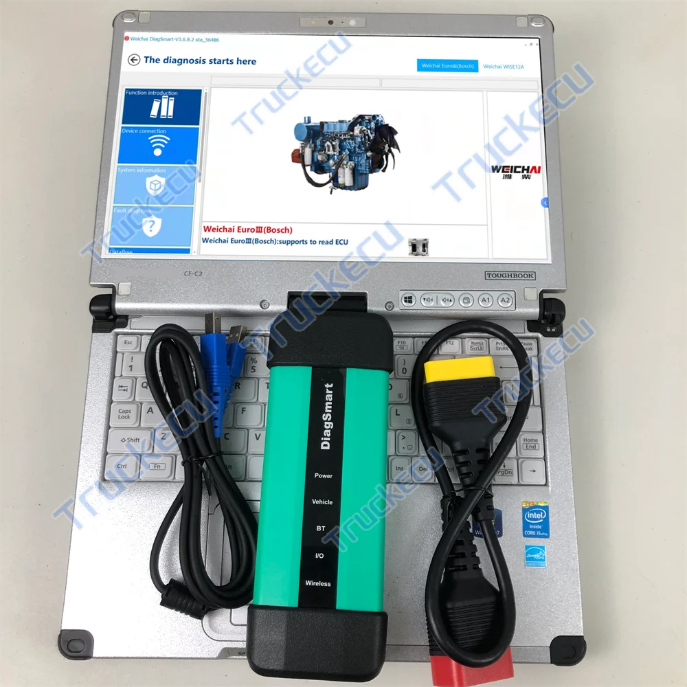 Heavy Equipment Inspection - Alat Diagnostik Truk Diesel Tugas Berat
