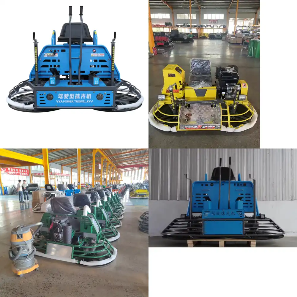 Power Trowel Concrete - Mesin Penggosok Beton 2 Rotor Berkinerja