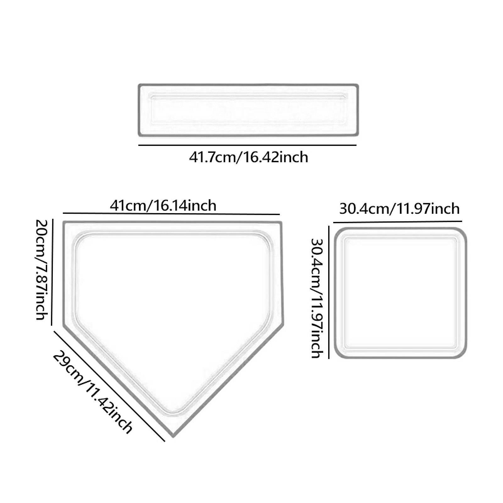 Heavy Equipment Game - Peralatan Latihan Baseball Home Plate Heavy