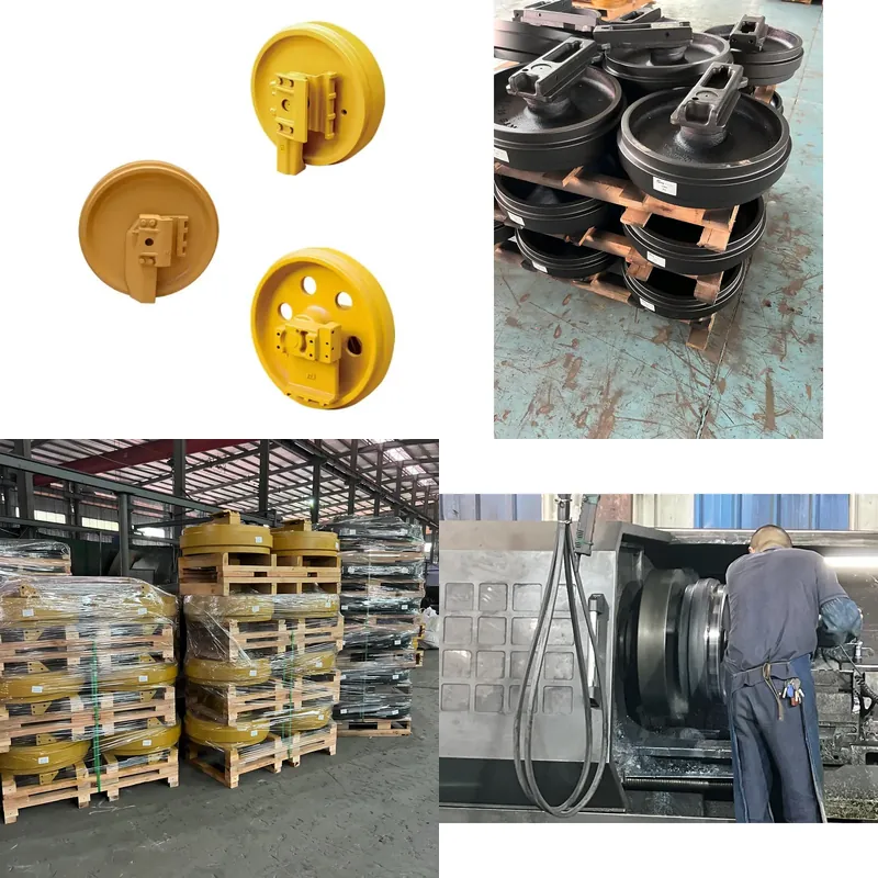 Heavy Equipment Undercarriage Parts - Roda Pemandu Idler Berkinerja Tinggi untuk