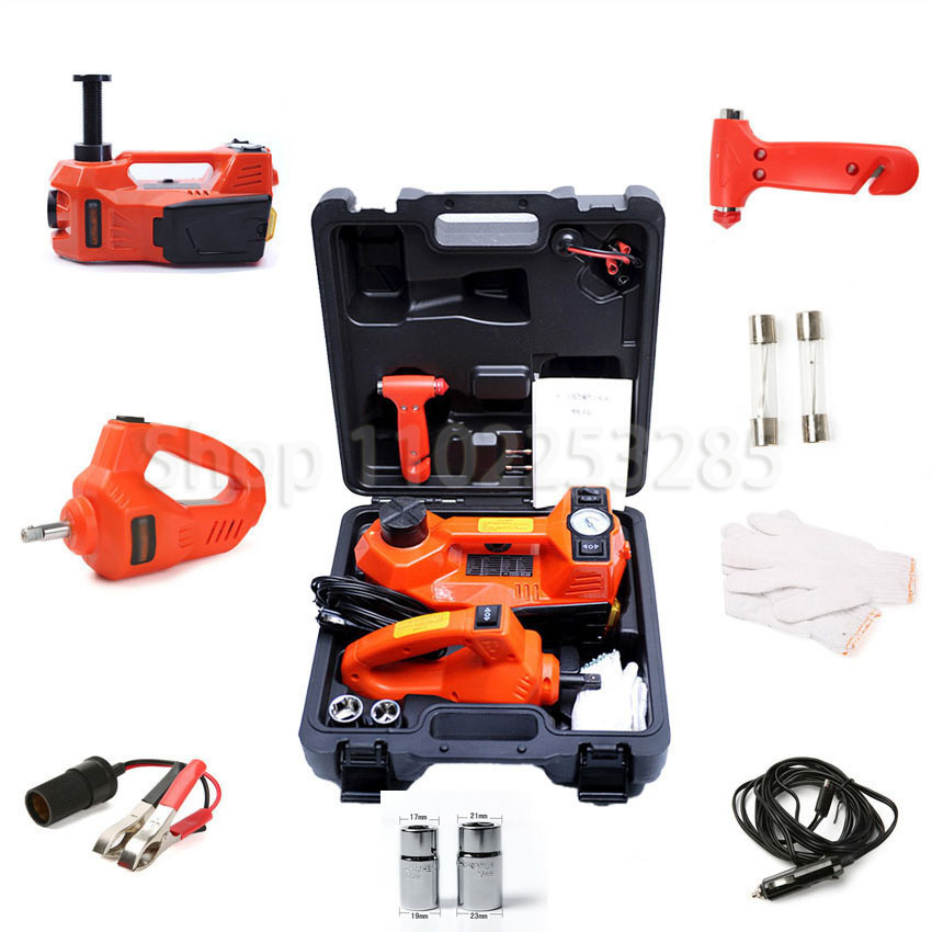 Hydraulic Floor Jack - Dongkrak Mobil Listrik Hidrolik 5Ton/3Ton 12V