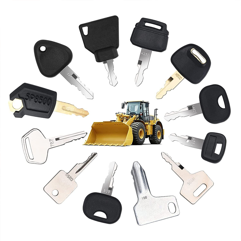 Heavy Equipment Key Set - 12 Buah Set Kunci Pengapian Konstruksi