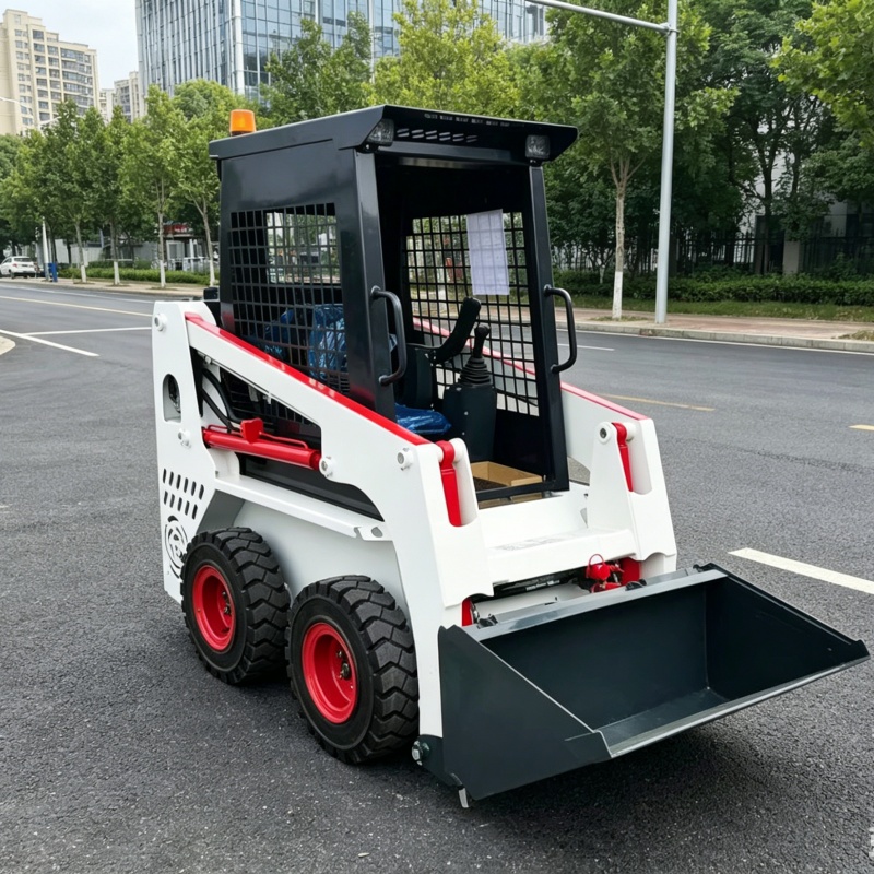 Kendaraan Mini Skid Steer yang - Skid Steer Loader ulasan dan harga