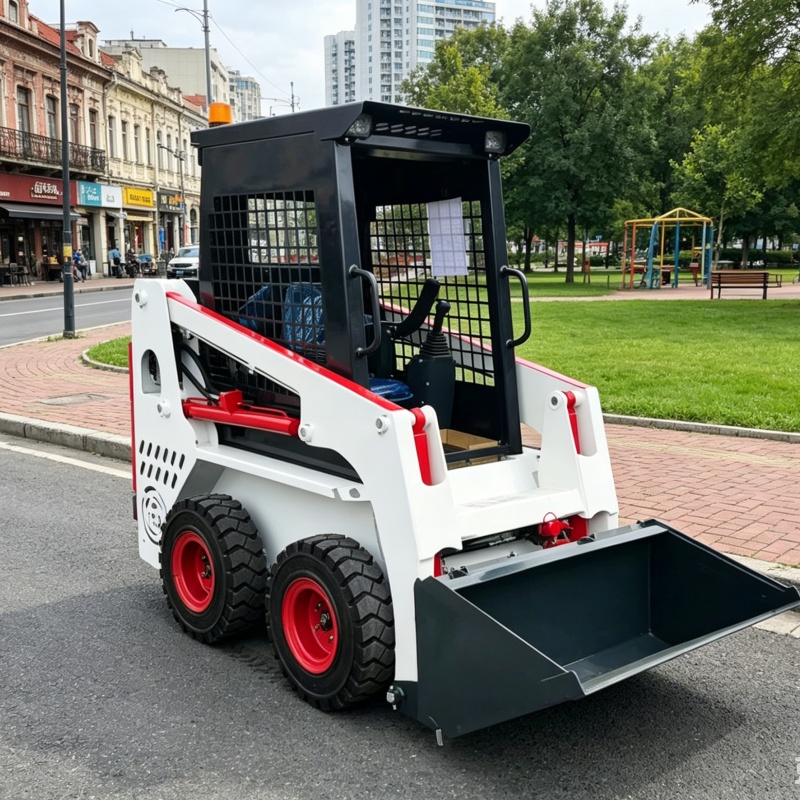 Kendaraan Mini Skid Steer yang - Skid Steer Loader ulasan dan harga