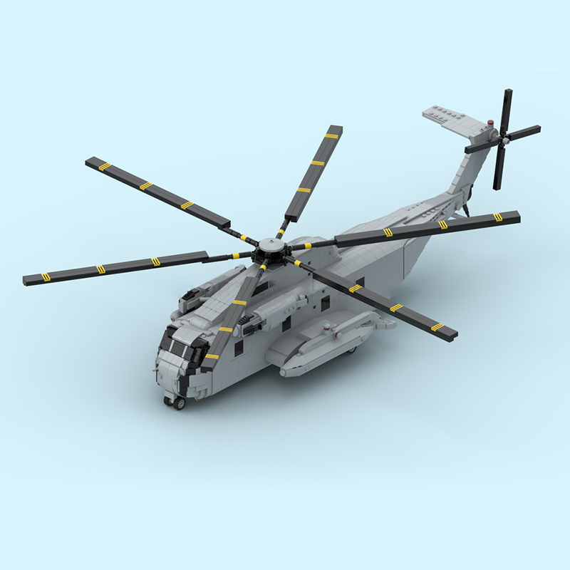 Model Helikopter Berat CH-53D  - Heavy Equipment Battery ulasan dan harga