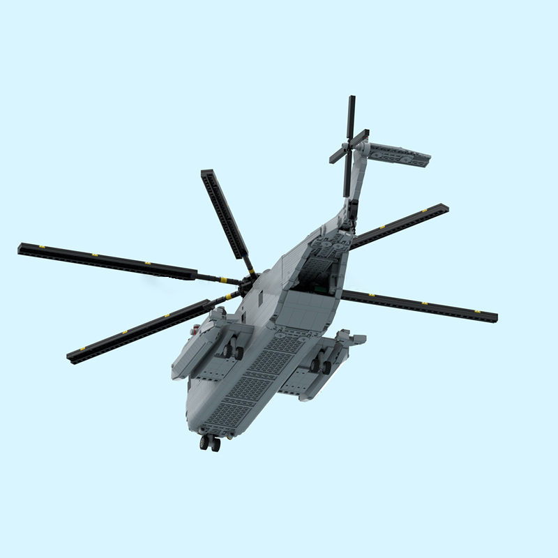Model Helikopter Berat CH-53D  - Heavy Equipment Battery ulasan dan harga