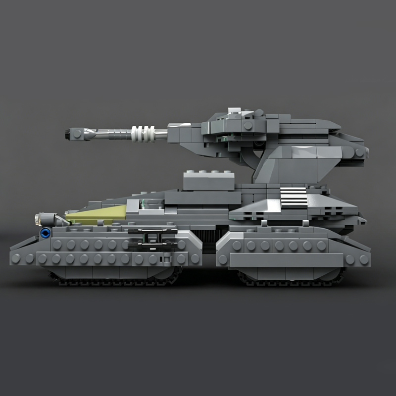 Tank Berat M808C Model MOC, Ma - Heavy Equipment Game ulasan dan harga