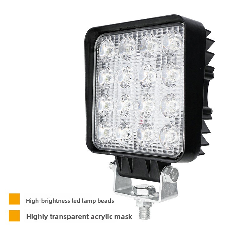 Lampu Kerja LED 48W 16LED 4 In - Heavy Equipment Forklift ulasan dan harga