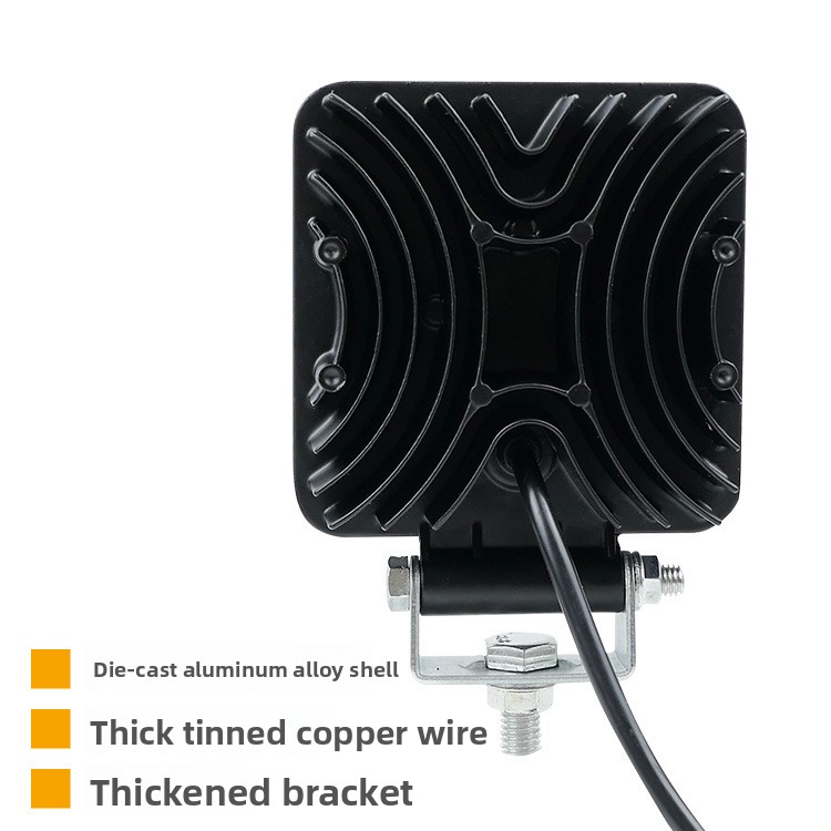 Lampu Kerja LED 48W 16LED 4 In - Heavy Equipment Forklift ulasan dan harga
