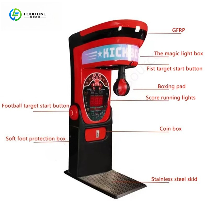 Konsol Permainan Tinju Komersi - Heavy Equipment Game ulasan dan harga