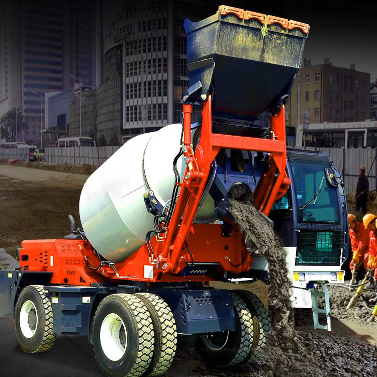 Mixer Beton Self Loading 4.0m3 - Concrete Mixer Machine ulasan dan harga