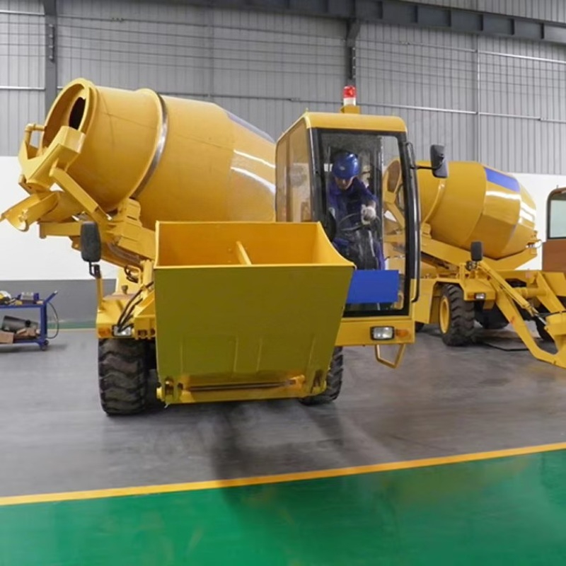 Mixer Beton Self Loading 4.0m3 - Concrete Mixer Machine ulasan dan harga