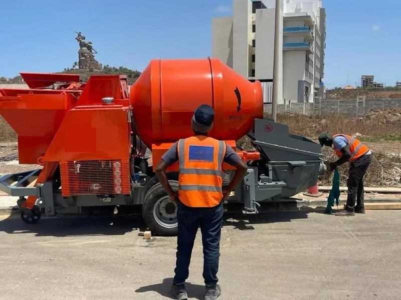Mesin Pompa Beton Kustom, Mesi - Concrete Mixer Machine ulasan dan harga