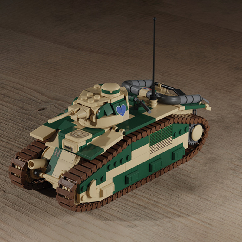 Tank Berat Prancis Model B1 MO - Heavy Equipment Game ulasan dan harga