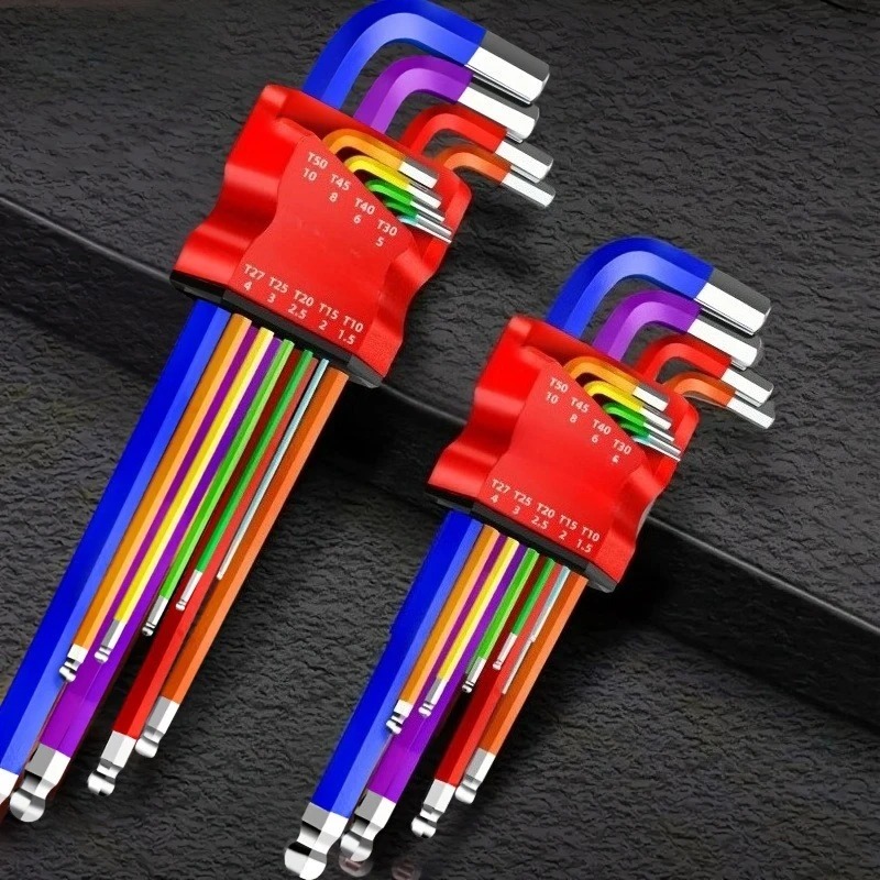 Set Kunci Hex Industri 9 Buah, - Heavy Equipment Key Set ulasan dan harga