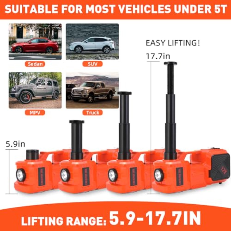Set Dongkrak Mobil Listrik 5 T - Hydraulic Floor Jack ulasan dan harga