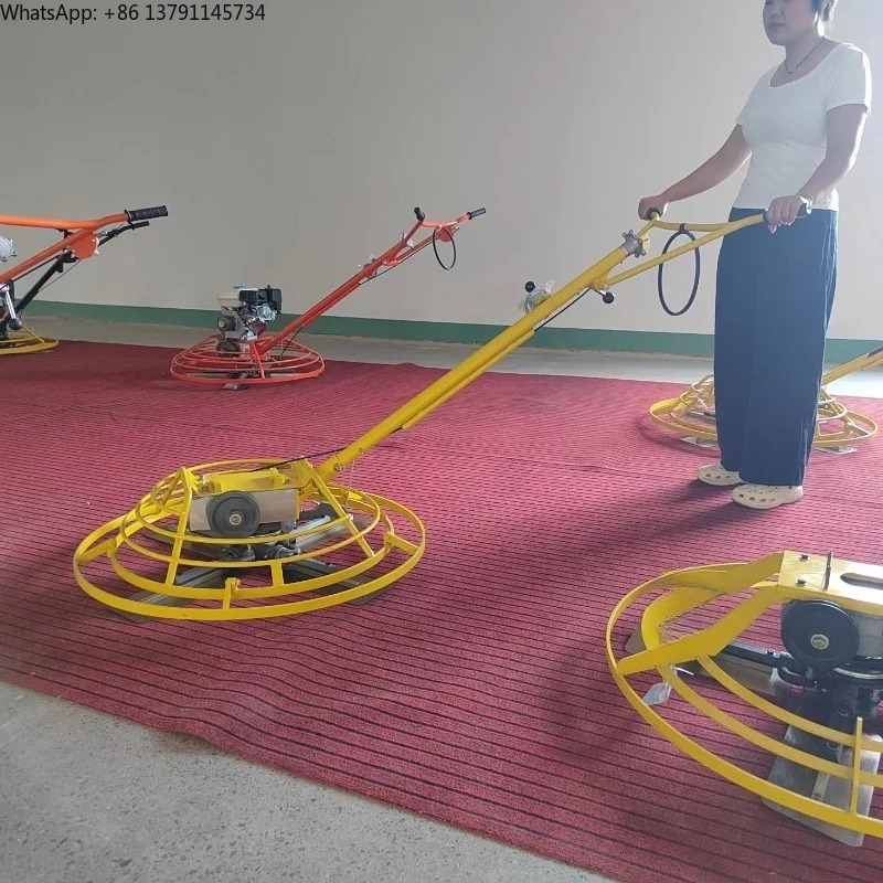 Mesin Perata Beton Dorong Manu - Power Trowel Concrete ulasan dan harga