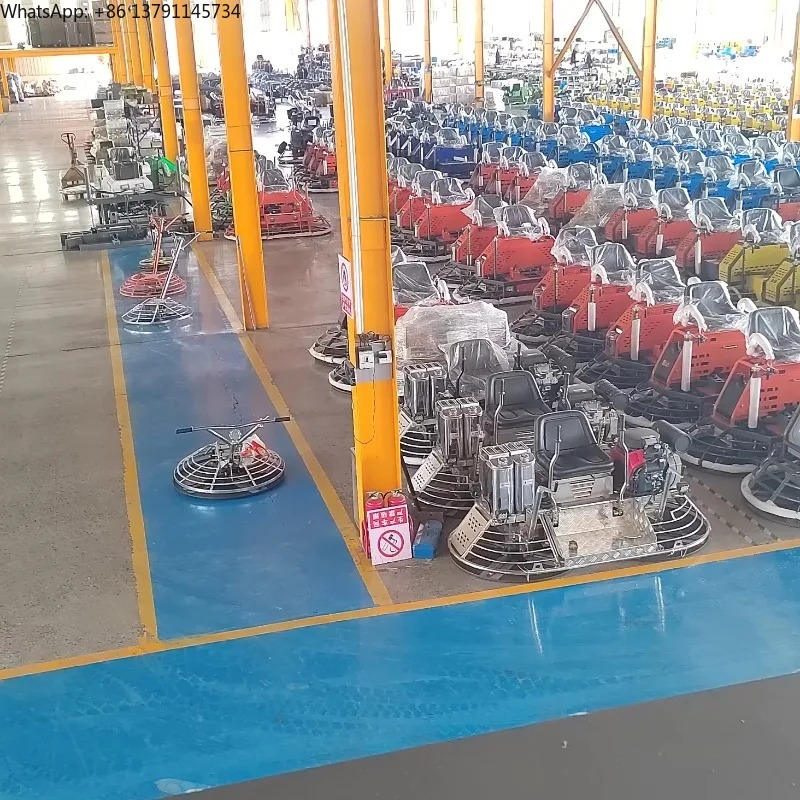 Mesin Perata Beton Dorong Manu - Power Trowel Concrete ulasan dan harga