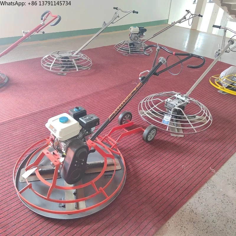 Mesin Perata Beton Dorong Manu - Power Trowel Concrete ulasan dan harga