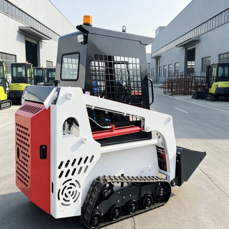Loader Skid Steer Kustom, Load - Skid Steer Loader ulasan dan harga