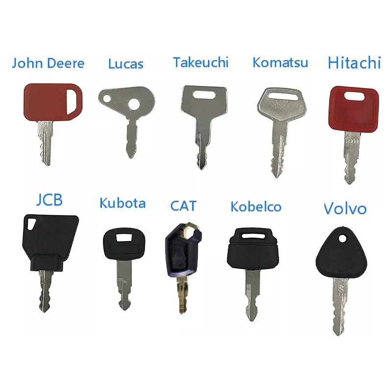 10 buah Set pengapian kunci Ma - Heavy Equipment Key Set ulasan dan harga