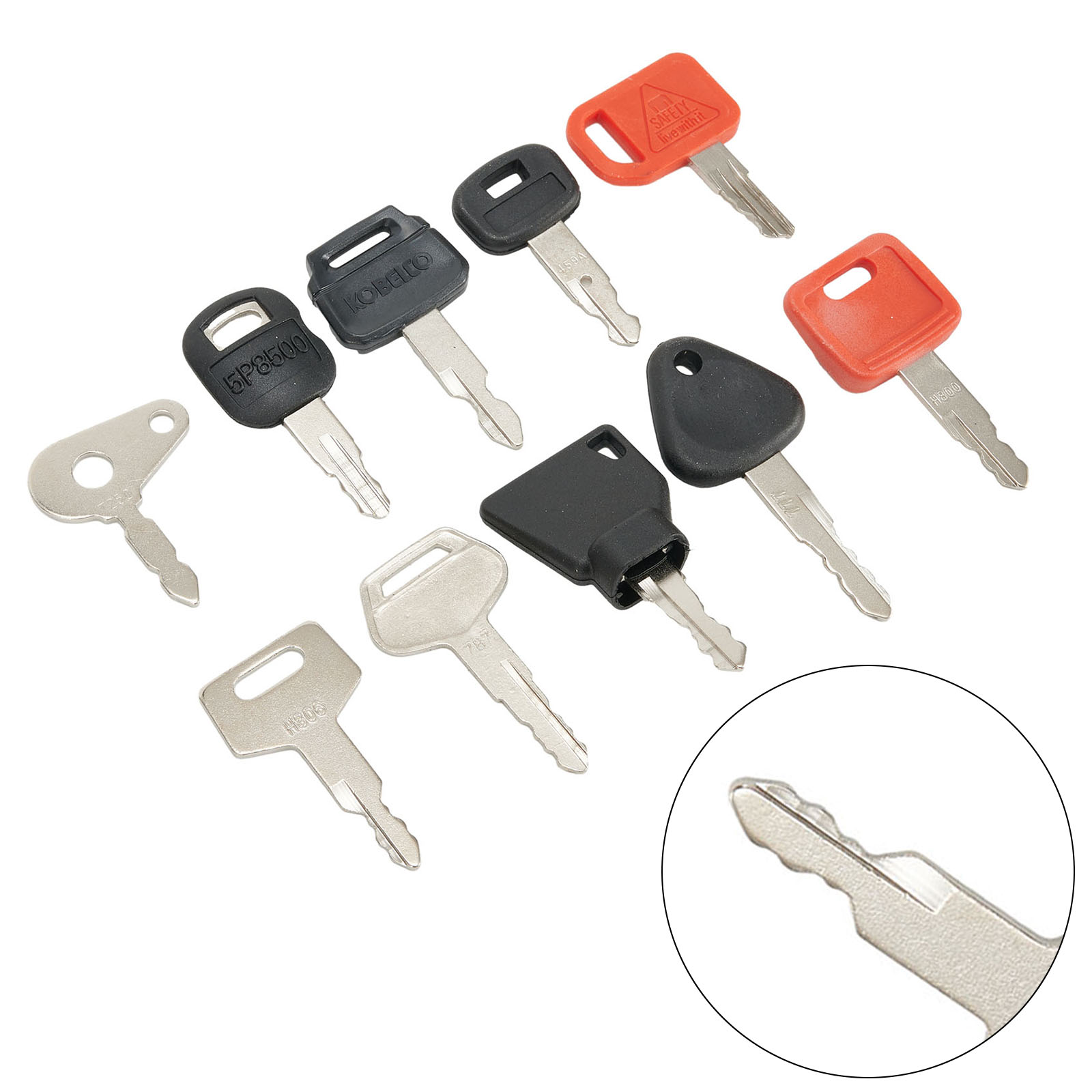 10 SET kunci Set pengapian kun - Heavy Equipment Key Set ulasan dan harga