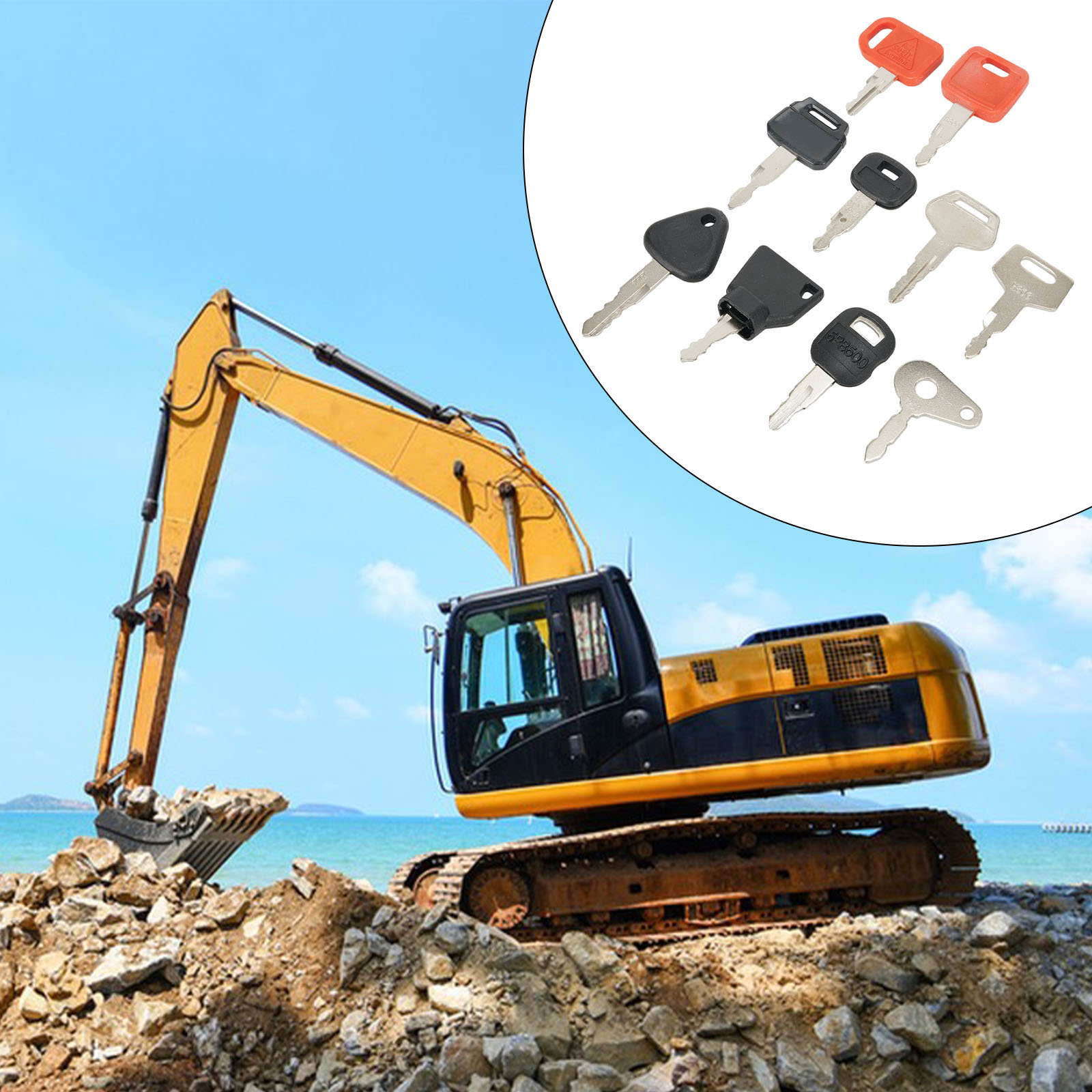 10 SET kunci Set pengapian kun - Heavy Equipment Key Set ulasan dan harga